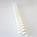 21 Loops Plastic Comb Binding 4mm Rings Loose Leaf Round for sale