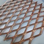 Exterior Wall 4x8 Feet Aluminum Expanded Mesh Sheet  Powder Coated Rustproof