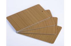 China Decration Fireproof Aluminum Composite Panel 1220mm*2440mm Optional Surface Treatment supplier