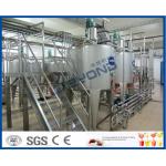Milk Processing Project Dairy Processing Plant With Stainless Steel Fermentation Tanks for sale