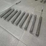 Industrial 8.4kw Nickel Cadmium Spiral Furnace Heating Coils Wire Radiator for sale