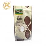 PET NY Visual Window Plastic Bags With Zipper Nuts Almond Dry Fruit Packaging Bags for sale