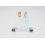 50ml Clear Square Rectangle Shape Empty Glass Perfume Bottles