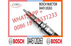 China Common Rail Injector 0445120265 Diesel Fuel Engine Injector Assemblies 0445120262 0445120263 supplier