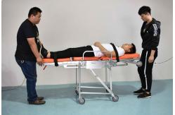 China 1.96M Self Loading Folding Ambulance Stretcher Cum Wheelchair, Aluminum supplier