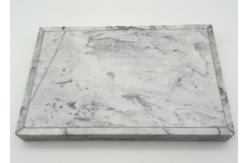China Light Colour Stone Serving Tray 30cm x 20cm x 3cm Rectangular Shape supplier