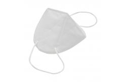 China NIOSH White Disposable N95 Surgical Mask With Ear Loop 17.5x9.5cm supplier