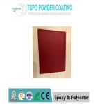Low Glossy Red Color Electrostatic Epoxy Polyester Powder Coating RAL3011 for sale