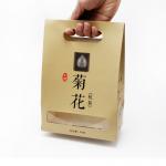 CMYK Biodegradable Packaging Bags Craft Kraft Grocery Take Away Paper Bag For Food for sale