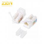 UTP RJ45 90 degree keystone jack ZCM267-C5/6/6A , Ethernet , from China Manufacturer - Zion Communiation for sale