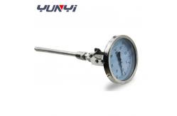 China Industrial Thread Mechanical Temperature Gauge WSS Bimetallic Thermometer Display supplier