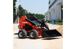 China Diesel Powered Construction Mini Skid Steer Loader With Attachments supplier