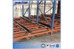 China Solid And Robust Construction Push Back Pallet Rack System supplier
