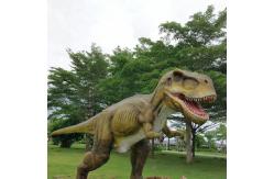 China Theme Park  Realistic Animatronic Dinosaur Carnotaurus With Movement And Sound Customization supplier