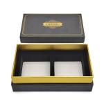 Custom Gold Stamping Soap Box Lid And Base Paper Box Lotion Perfume Skin Care Box Packaging With Logo for sale