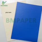 Smooth Good Rigid 1.2mm 1.5mm Blue Lacquered Paperboard With Grey Back
