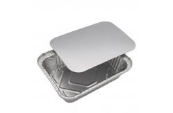 China F4 83185 Disposable Foil Containers With Lids 1750ml Rectangle Aluminium Cake Foil supplier
