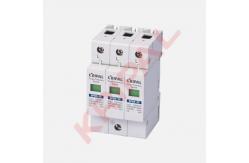 China Din Rail Mounted DC Isolator Switch Surge Protector 40KA Lightning Arrester supplier