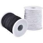 Polyester 1mm Stringing Elastic Cord / 1mm Elastic Cord For Bracelets for sale