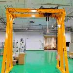Good Quality Remote Control 5t Portable Double Girder Gantry Crane for sale