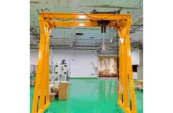 China Good Quality Remote Control 5t Portable Double Girder Gantry Crane supplier