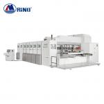 Water Ink Carton Box Flexo Printing Machine , 5 Colors Flexo Printer Slotter Machine 40KW for sale