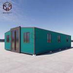 72m2 SPC Flooring Luxury Expandable House Container Fireproof Panel And Pipes for sale
