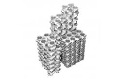 China Nitride Steel PM-HIP Customized Screw Element For Double Screw Extruder supplier