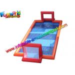 46 feet Inflatable Water Football Games Field , Inflatable Sport Court With Vinyl for sale