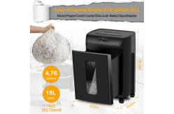 China Business Paper CD Shredder With 18Liter Bin supplier