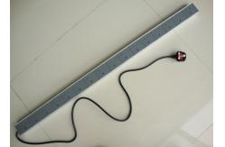 China 12 Way Electric European Power Strip , Slim Multi Receptacle Electrical Outlet supplier