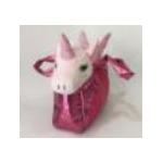 0.2m 7.87in Plush Toy Backpacks Unicorn Tote Bag With Pink Winged for sale
