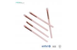 China Soft BSCI Marble Plastic Handle Eyeshadow Brushes 5pcs supplier