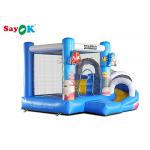 Giant Inflatable PVC Air Bouncer Slide Animals Combo Open 2 Years  Warranty for sale