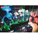 2M Tall Giant Colorful LED Inflatable Mushroom For Party Decoration for sale