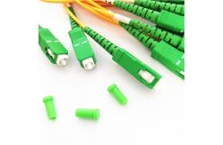 China ABS Box PVC G657A1 2.0mm SC/APC Connector Splitter Optical Fiber supplier