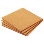 0.8 To 150mm Natural Cork Sheet Underlayment As Bulletin Board for sale