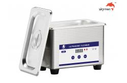 China LCD Display SUS304 0.8L 35W Ultrasonic Eyeglasses Cleaner supplier