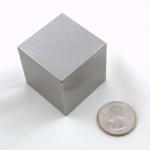 19.2g/Cm3 Density 38*38*38mm Tungsten Cube 1kg For Decoration for sale