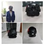 Virtual - Real Fusion Smart Helmet Measures 3-5 M Test Distance