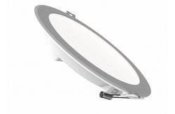 China Supermarket Round Led Downlight Led Ceiling Downlights Trimless Design supplier