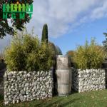 4mm 4mx1mx1m Welded Gabion Baskets / Box Pvc Coated for sale