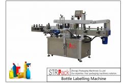 China Large Capacity Durable Bottle Labeling Machine For Detergent Flat Bottles supplier