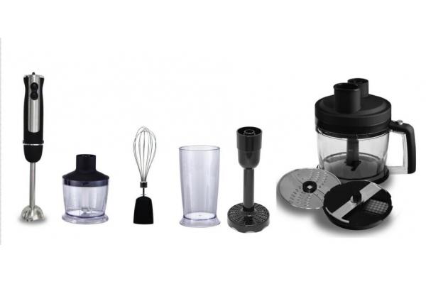 Durable 2 Speed Immersion Blender , 800W Handheld Whisk Blender