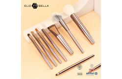 China Essential Makeup Brushes Set with Customize Handle Synthetic Hair OEM Orders Welcome supplier