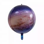Wedding Birthday Round Aluminum Foil Balloons Helium Inflatable 4D Earth Series 22inch