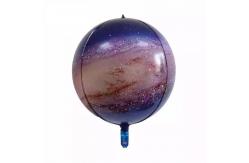 China Wedding Birthday Round Aluminum Foil Balloons Helium Inflatable 4D Earth Series 22inch supplier