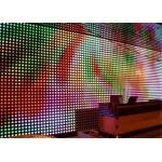 Advertising media P25 Curtain LED Display , DIP 346 High definition LED screen for sale