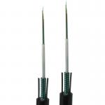 GYXTY GYXTW Outdoor fiber optic cable Optical Fiber Cable Central Tube Steel Wire Armored 4 6 8 12 Core Fiber Optic Cable for sale
