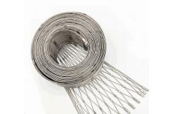 China High Strength Stainless Steel Rope Mesh Balustrade Architectural 7x19 2.5mm supplier